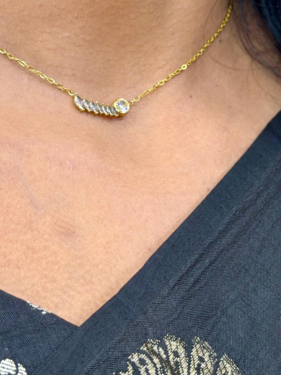 Sparkling Drop Chain