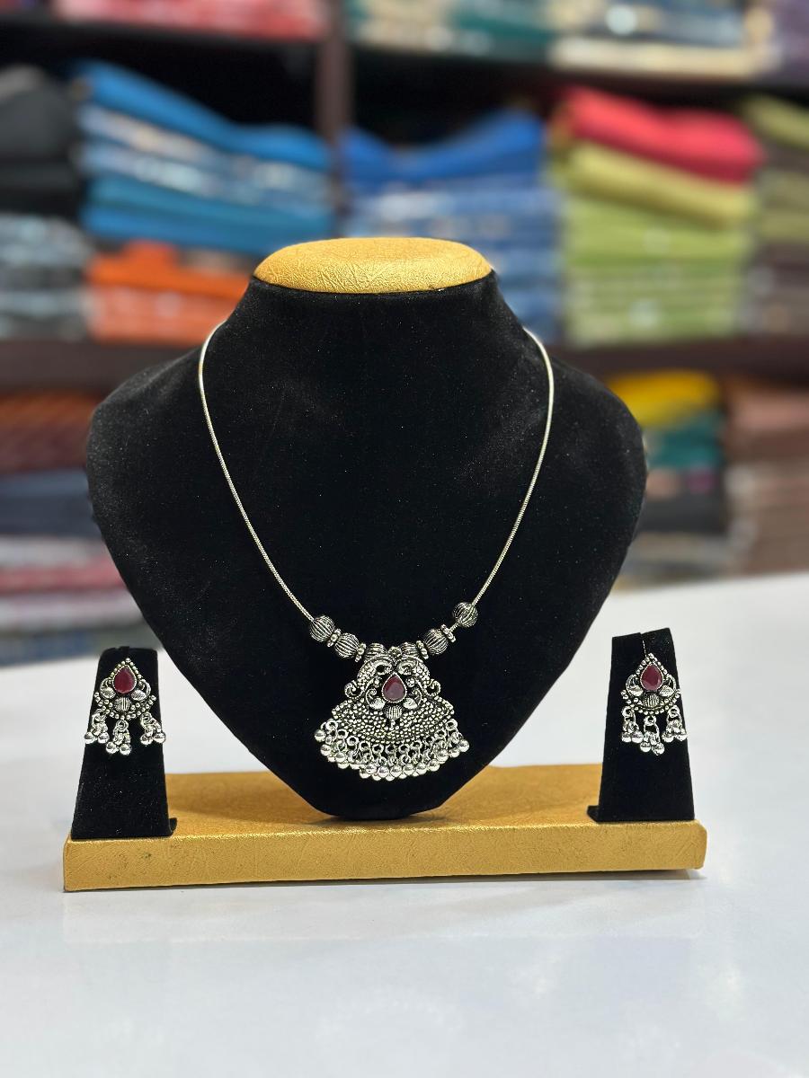 Oxidised Silver Plated Jewellery 