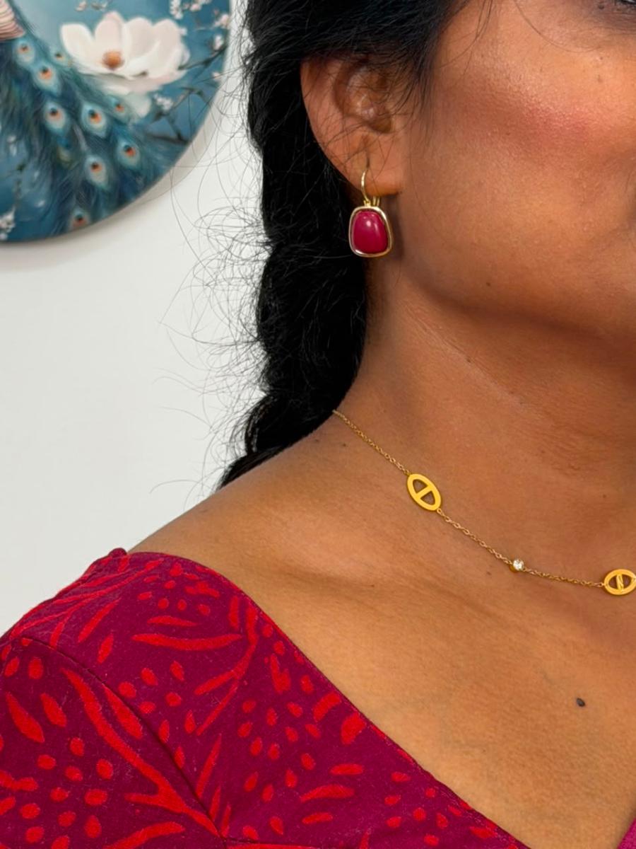 Gold Toned Earrings