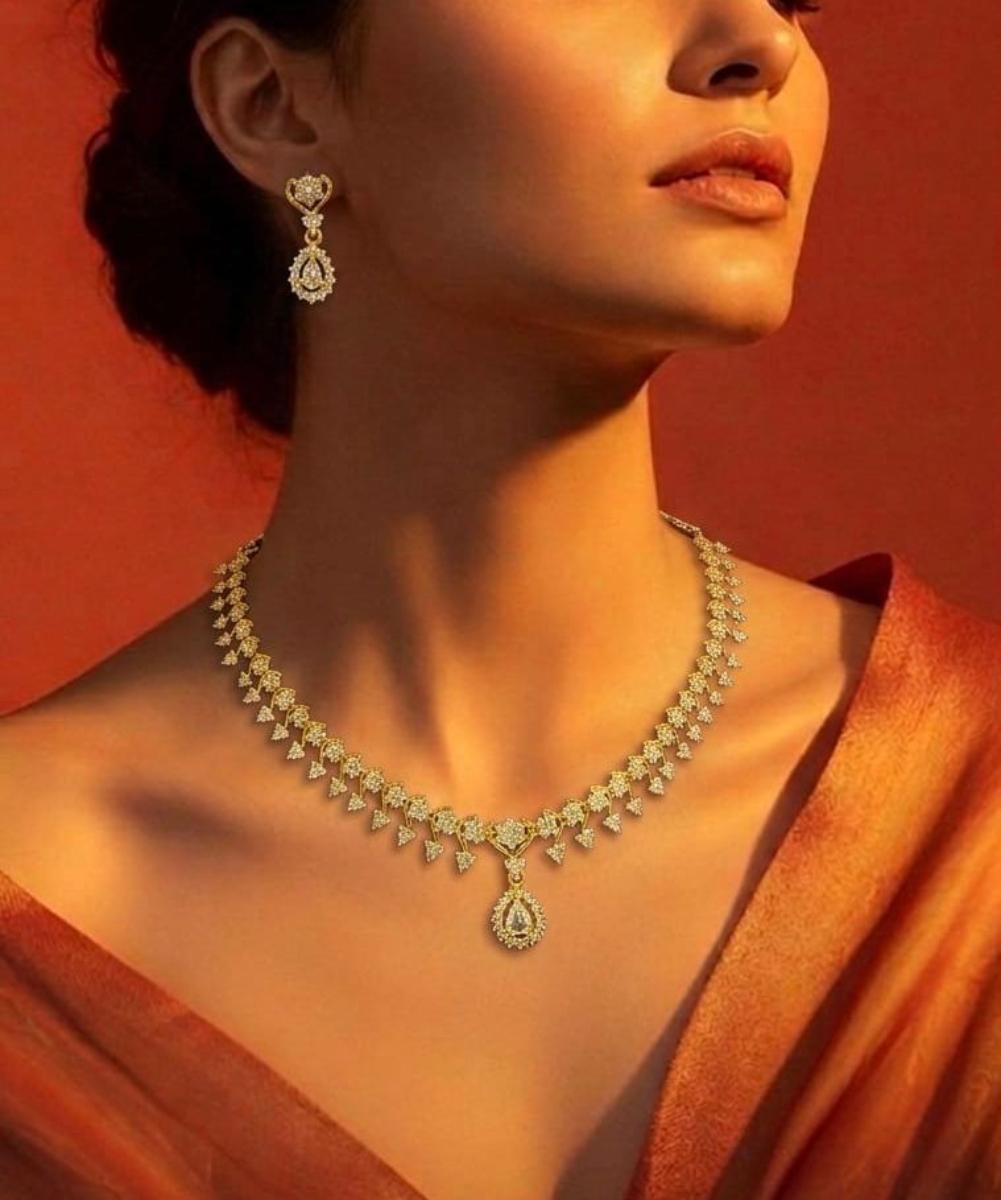  AD Stone Trendy Necklace