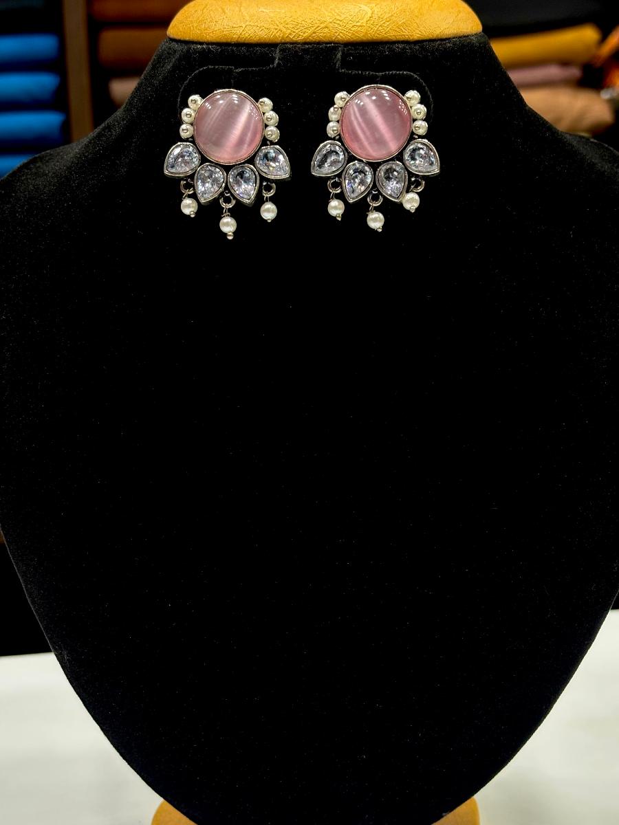 Silver Toned Earrings  