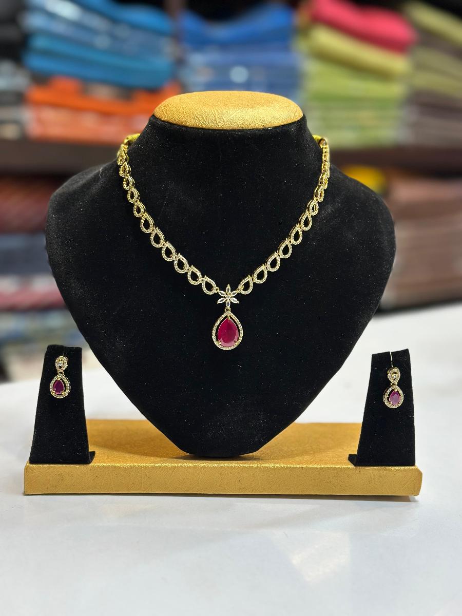 Victorian AD Stone Necklace  