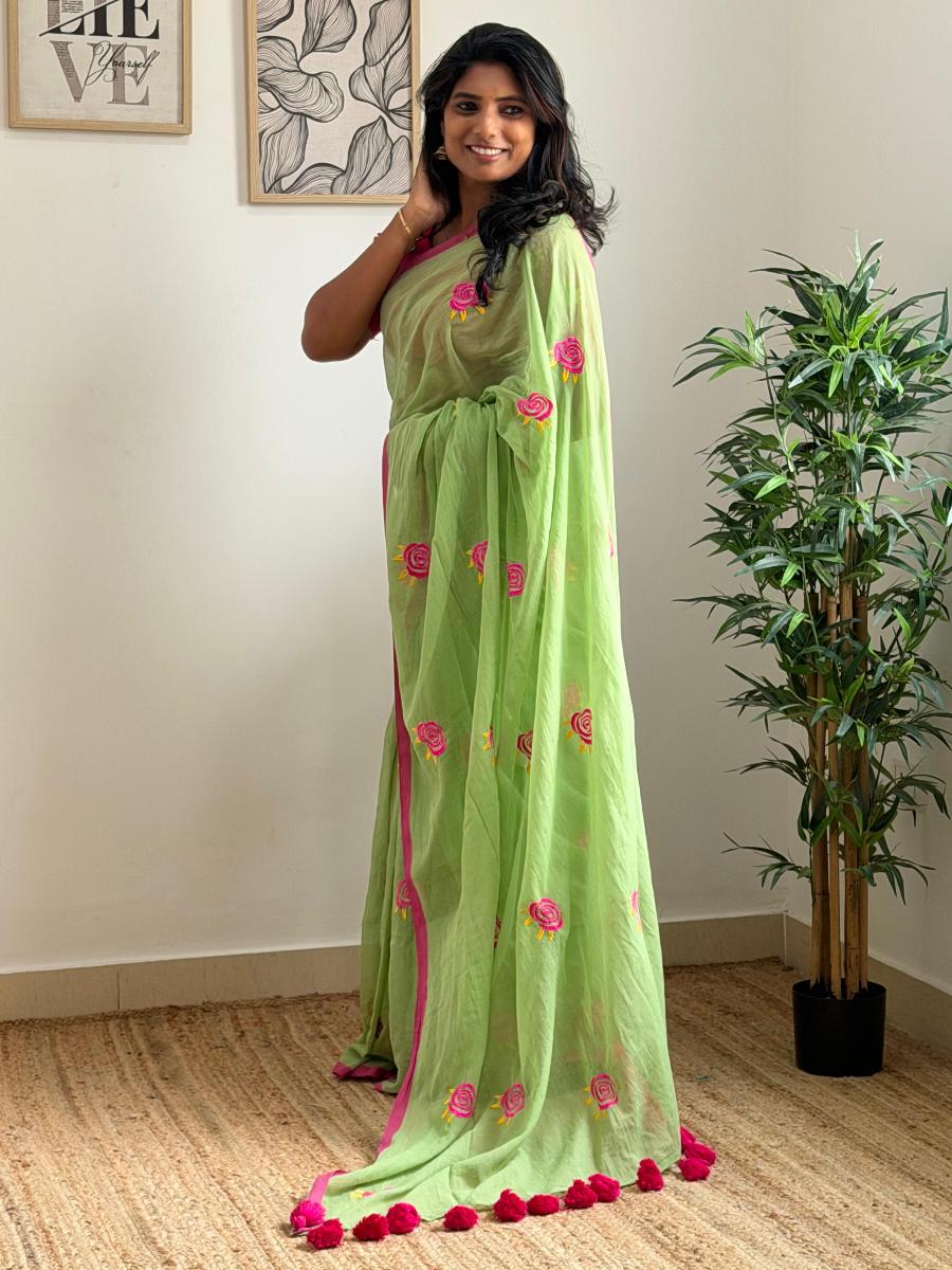 Embroidery Mul Cotton  