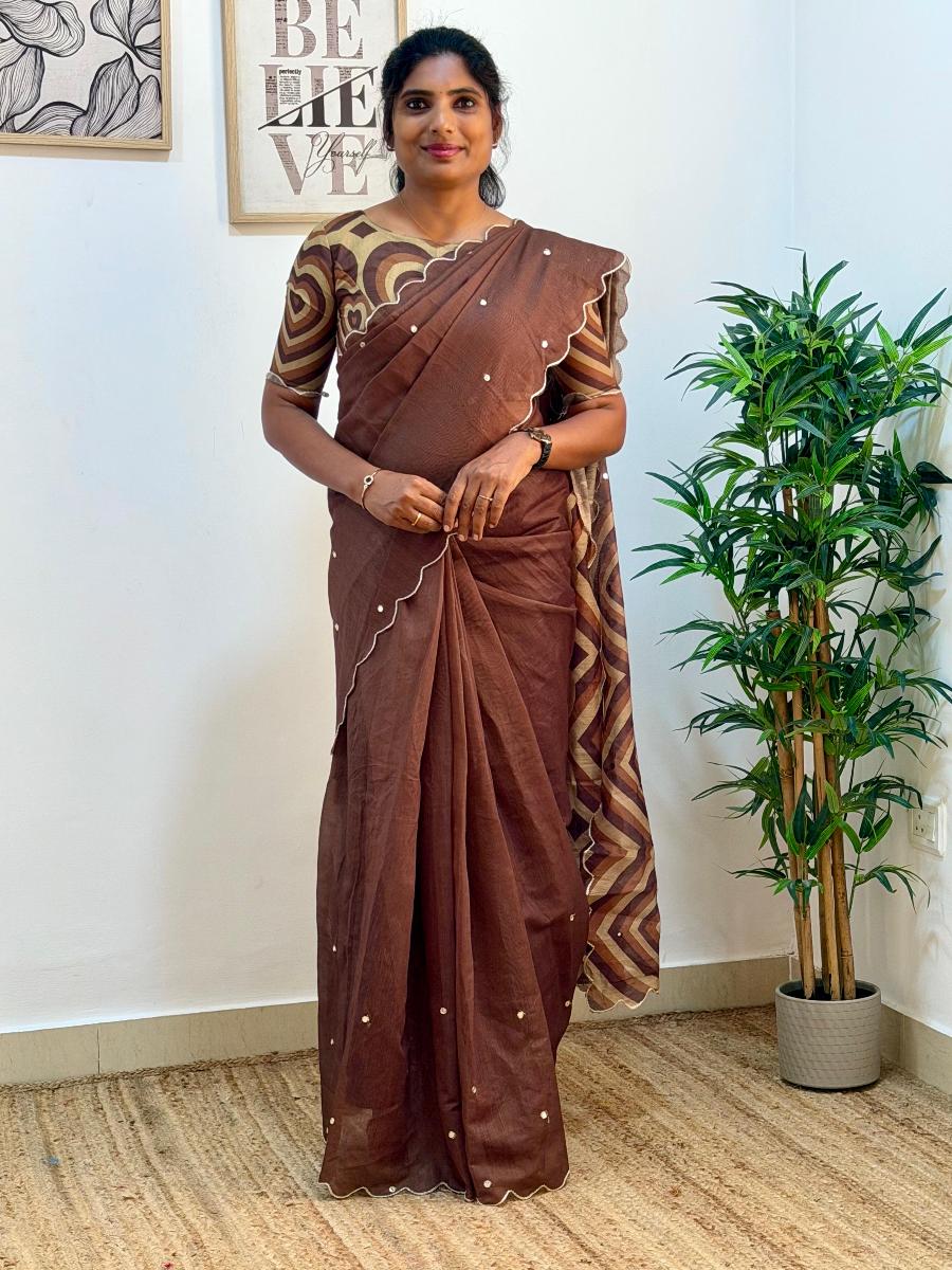 Candy Crush With Ready Wear Blouse