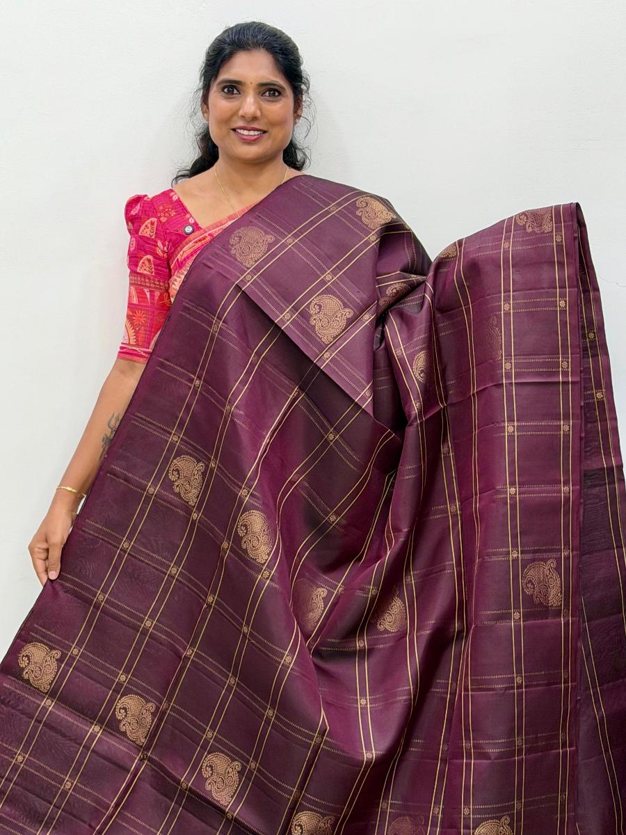  Pure Kanchivaram Silk  