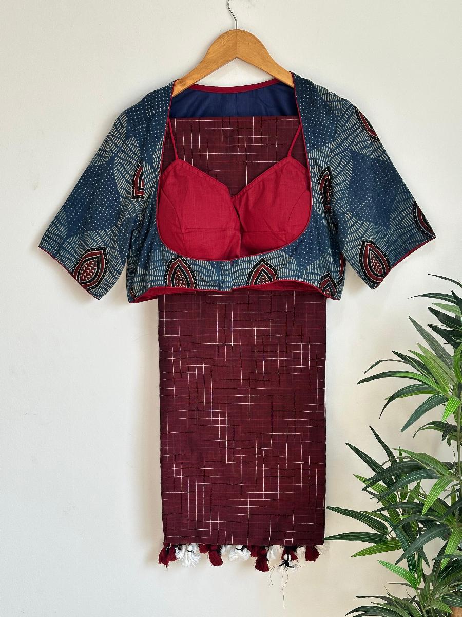 Chikku with Ready Wear Blouse 