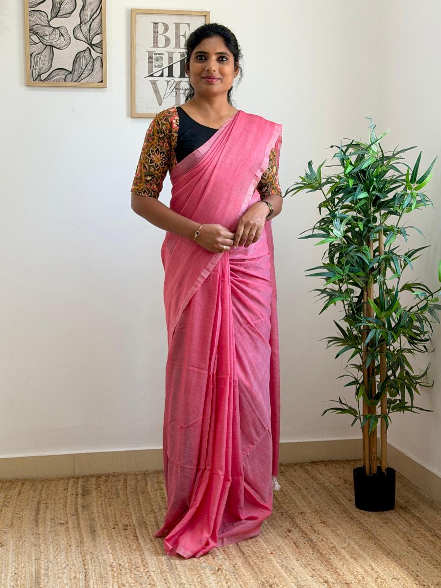 Diva Khadi With Ready Wear Blouse 