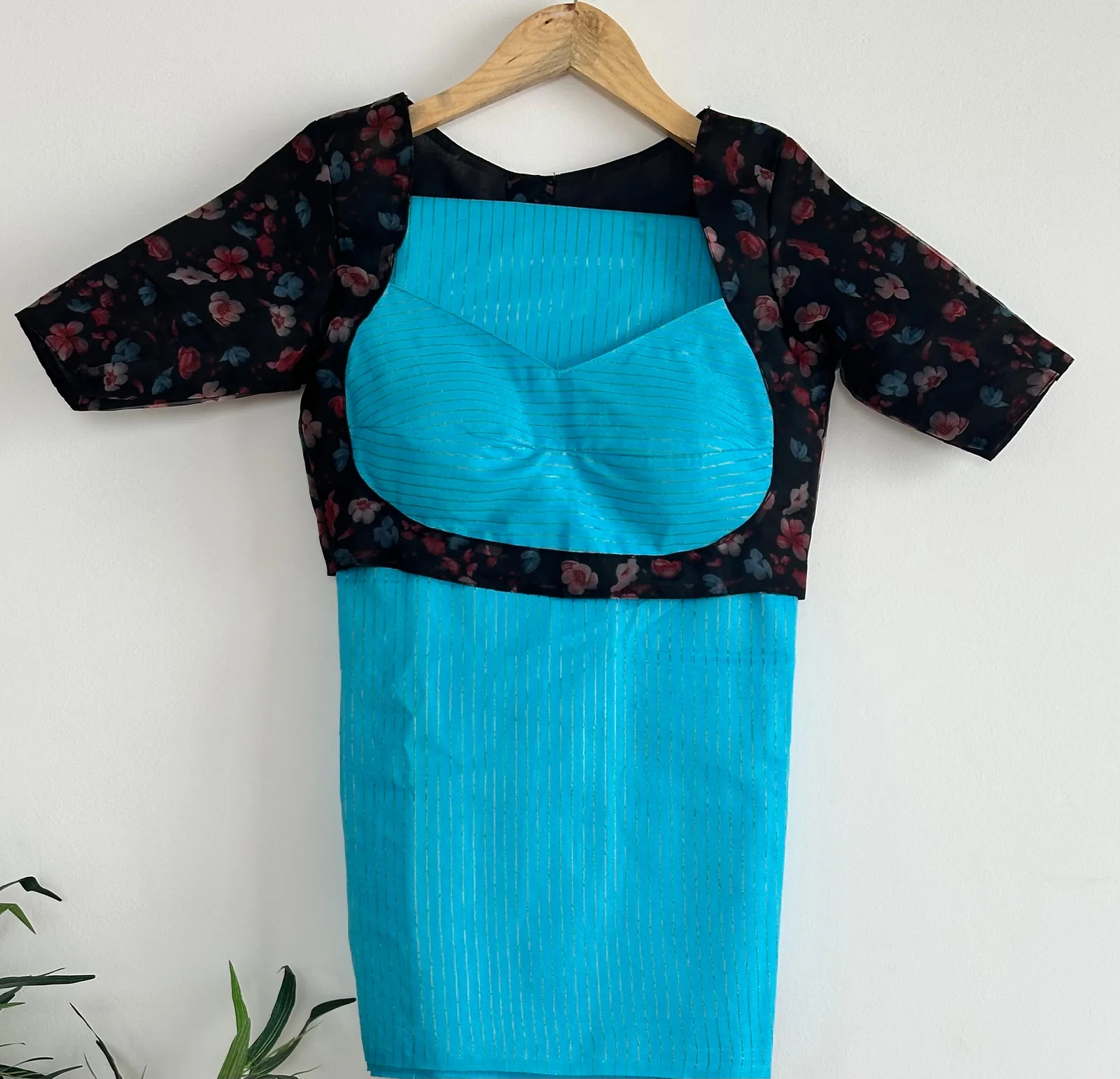 Kota Staple With Ready Wear Blouse 