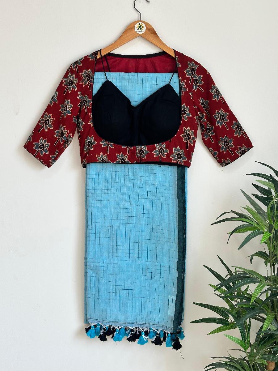 Chikku with Ready Wear Blouse 