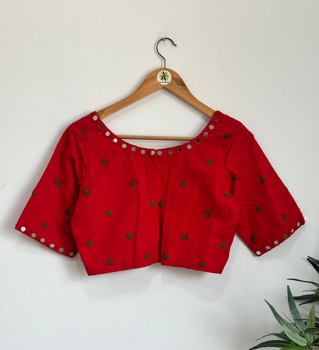 Embroidery Mirror Blouse 