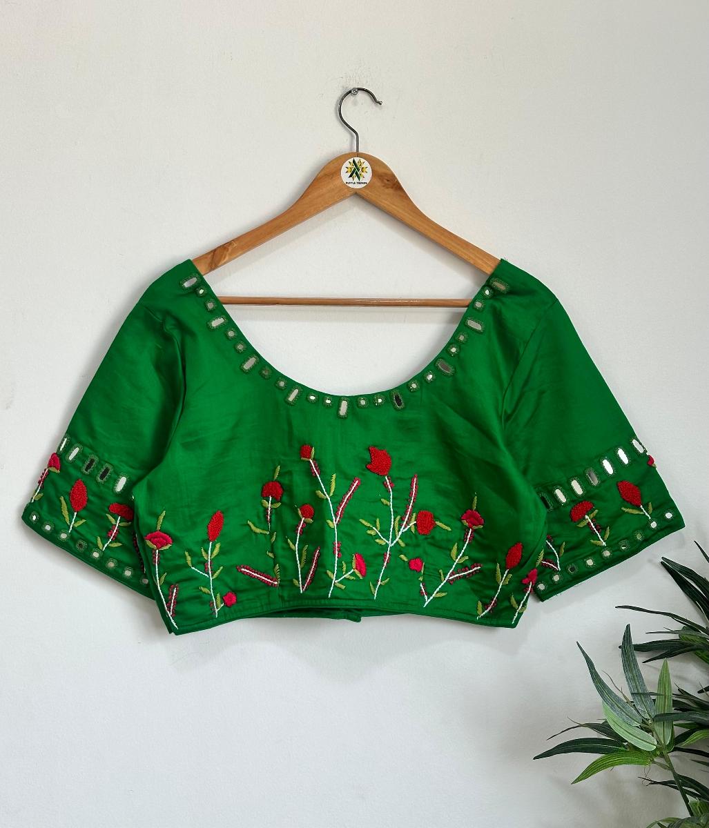 Embroidery Mirror Blouse 