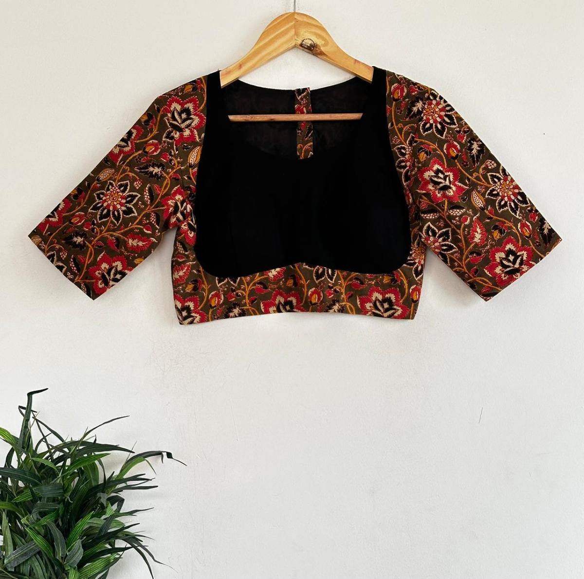 Kalamkari Cotton Blouse 