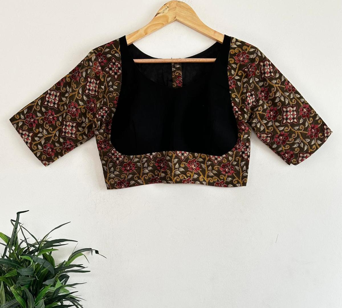 Kalamkari Cotton Blouse 