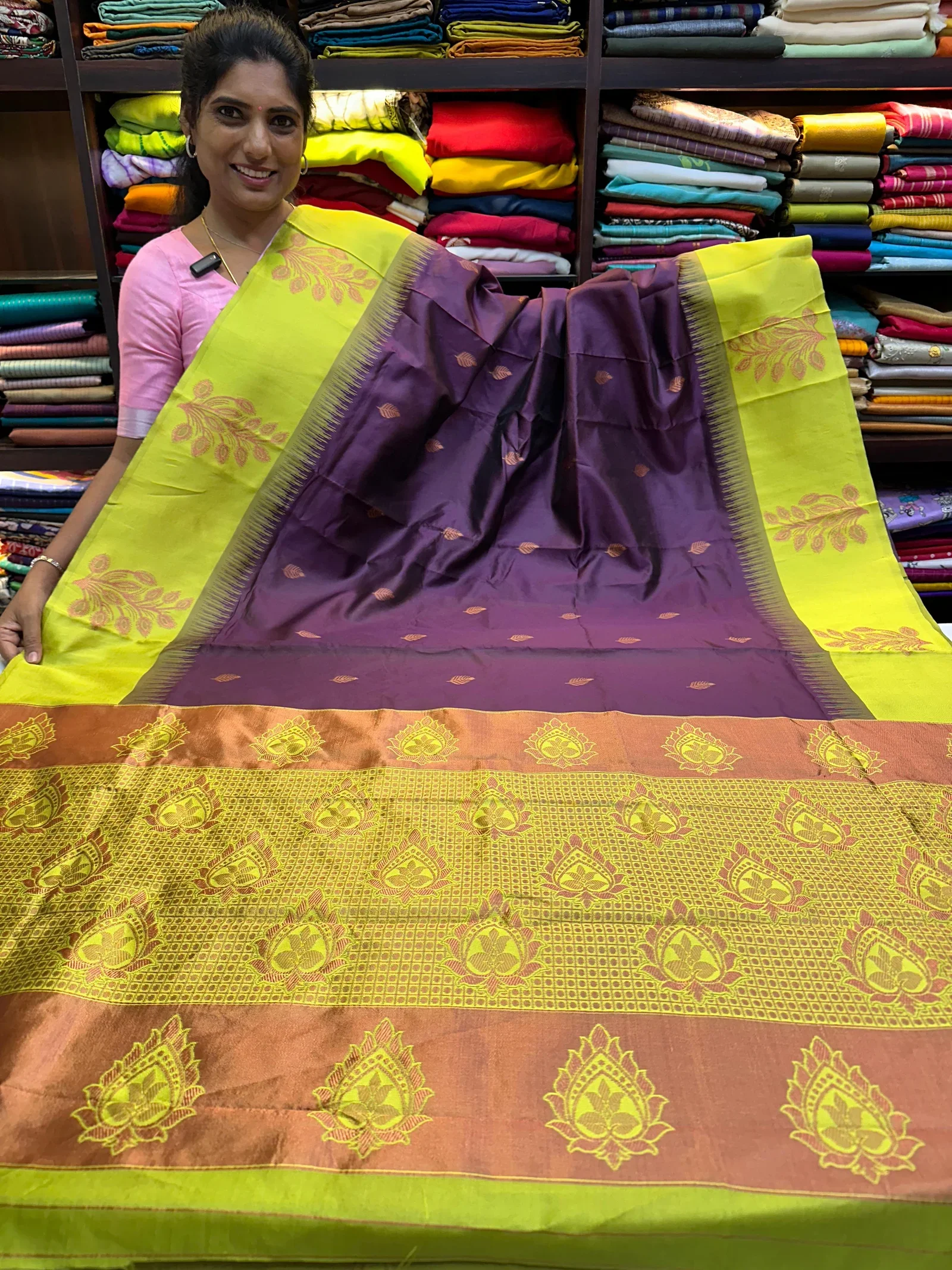 Semi Kanchipuram Silk