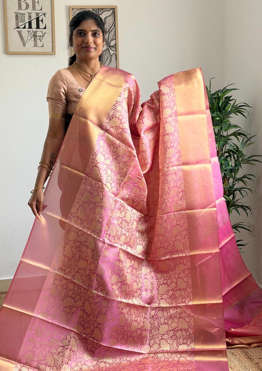 Lotus Kanchipuram Silk  